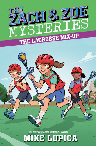 The Lacrosse Mix-Up (Zach and Zoe Mysteries, The) book cover by Mike Lupica