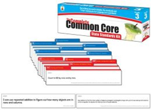 The Complete Common Core State Standards Kit, Grade 3 Cover