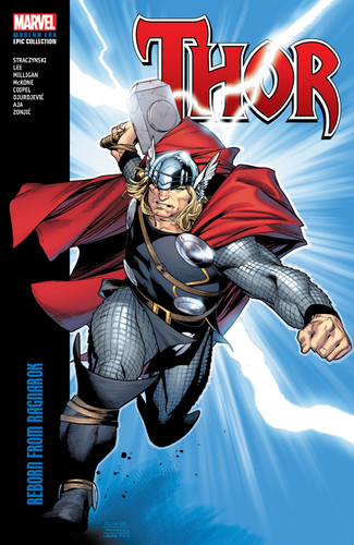 Thor Modern Era Epic Collection: Reborn From Ragnarok book cover by J. Michael Straczynski, Marvel Various