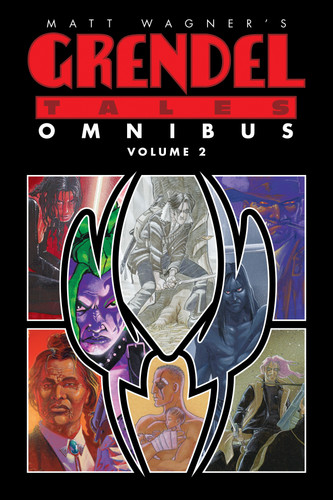 Matt Wagner's Grendel Tales Omnibus Volume 2 book cover by Matt Wagner