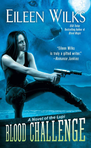 Blood Challenge (A Novel of the Lupi) book cover by Eileen Wilks