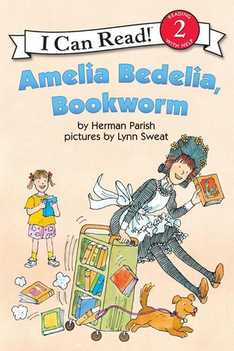 Amelia Bedelia, Bookworm (I Can Read Level 2) book cover by Herman Parish