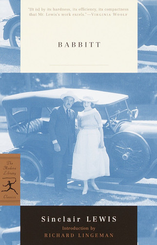 Babbitt (Modern Library Classics) book cover by Sinclair Lewis