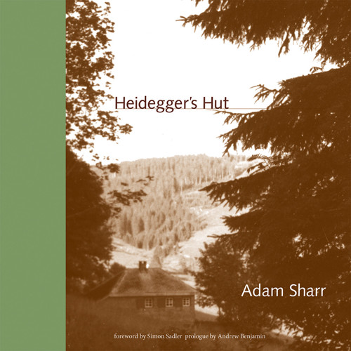 Heidegger's Hut book cover by Adam Sharr