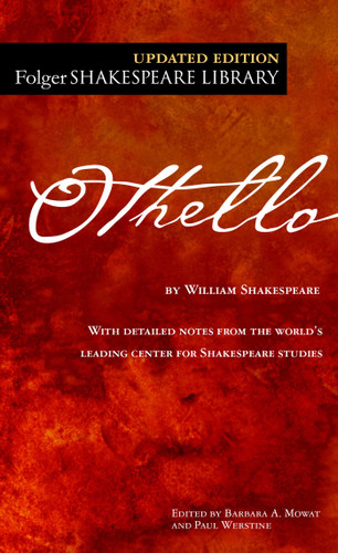 Othello (Folger Shakespeare Library) book cover by William Shakespeare