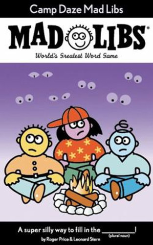 Camp Daze Mad Libs Cover