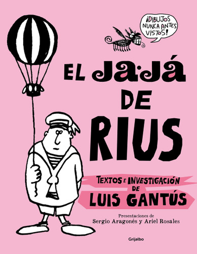 El Ja-já de Rius / Rius's Ha-Ha book cover by Luis Gantús