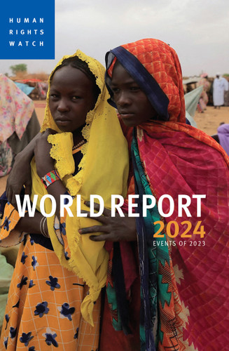 World Report 2024: Events of 2023 book cover by Human Rights Watch