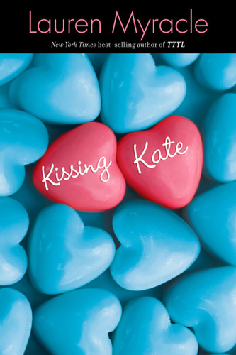 Kissing Kate book cover by Lauren Myracle