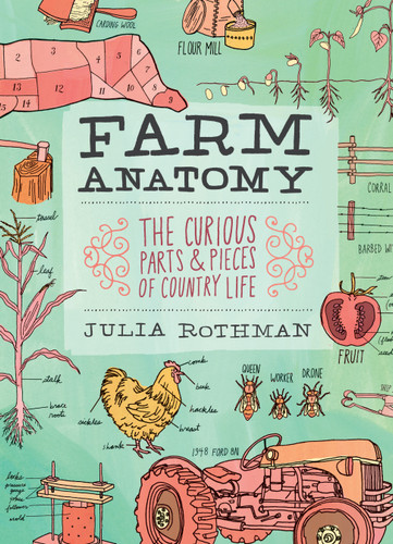 Farm Anatomy: The Curious Parts and Pieces of Country Life (Anatomy) book cover by Julia Rothman