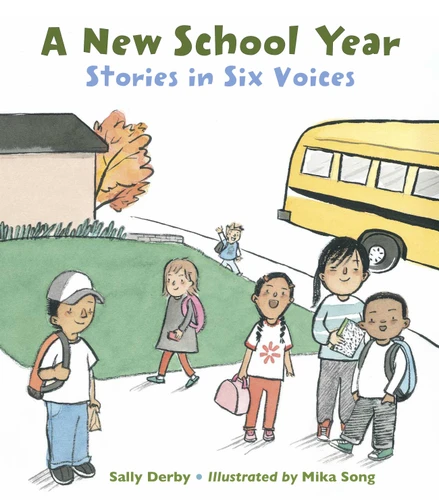 A New School Year: Stories in Six Voices book cover by Sally Derby