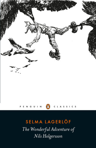 The Wonderful Adventure of Nils Holgersson book cover by Selma Lagerlof