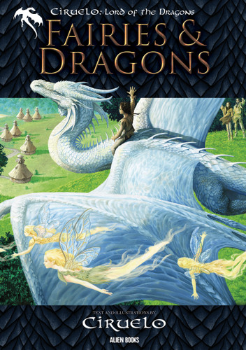 Fairies & Dragons book cover by Ciruelo