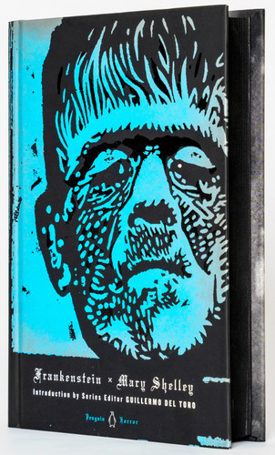 Frankenstein (Penguin Horror) book cover by Mary Shelley