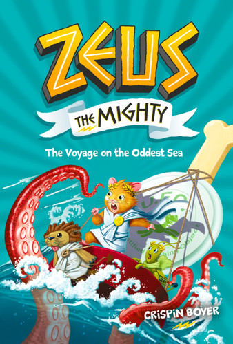 Zeus the Mighty: The Voyage on the Oddest Sea (Book 5) (Zeus the Mighty) book cover by Crispin Boyer