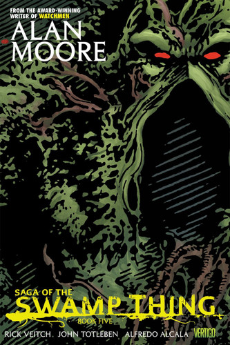 Saga of the Swamp Thing Book Five book cover by Alan Moore