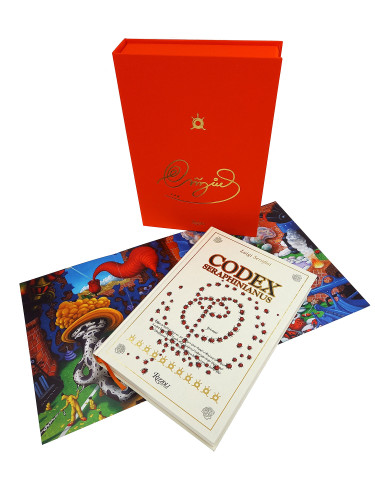 Codex Seraphinianus Deluxe Ed: 40th Anniversary Edition book cover by Luigi Serafini