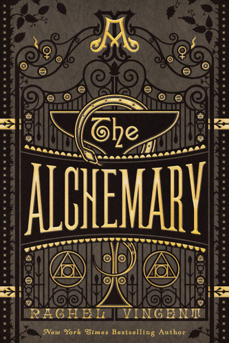 The Alchemary: A Dark Academia Alchemy Romantasy (The Alchemy Trials) book cover by Rachel Vincent