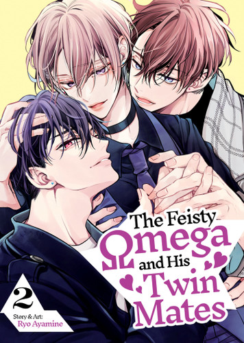 The Feisty Omega and His Twin Mates Vol. 2 (The Feisty Omega and His Twin Mates) book cover by Ryo Ayamine