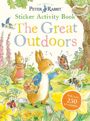 The Great Outdoors Sticker Activity Book: With Over 250 Stickers (Peter Rabbit) book cover by Beatrix Potter