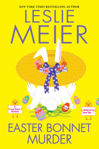 Easter Bonnet Murder (A Lucy Stone Mystery) book cover by Leslie Meier