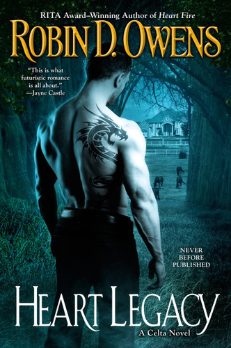 Heart Legacy (A Celta Novel) book cover by Robin D. Owens