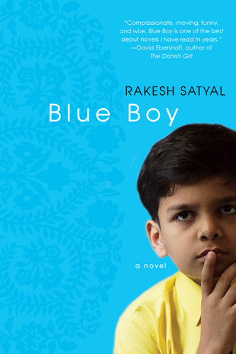 Blue Boy book cover by Rakesh Satyal