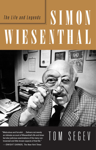 Simon Wiesenthal: The Life and Legends book cover by Tom Segev