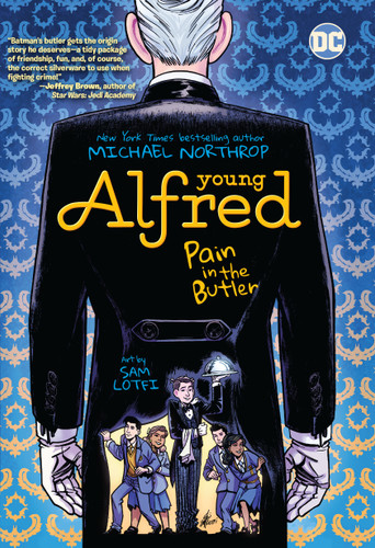 Young Alfred: Pain in the Butler book cover by Michael Northrop