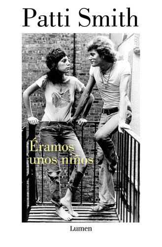 Éramos unos niños / Just Kids book cover by Patti Smith