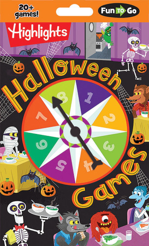 Halloween Games (Highlights Fun to Go) book cover by 