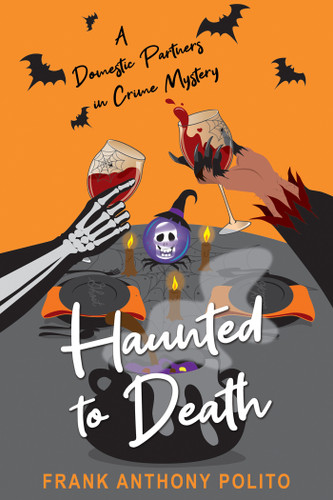 Haunted to Death (A Domestic Partners in Crime Mystery) book cover by Frank Anthony Polito
