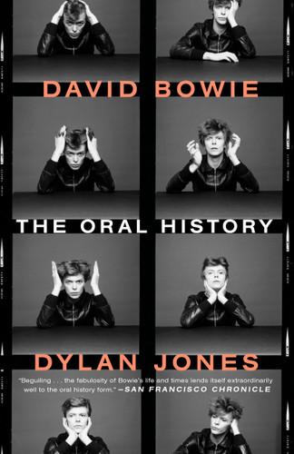 David Bowie: The Oral History book cover by Dylan Jones