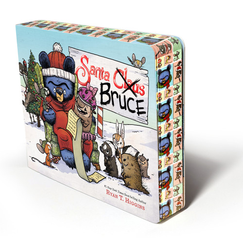 Santa Bruce: A Perfect Gift for the Holidays! (Mother Bruce Series) book cover by Ryan T. Higgins