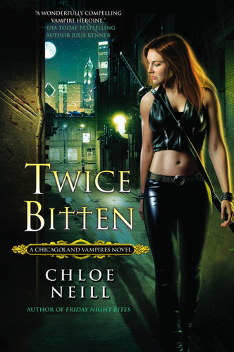 Twice Bitten (Chicagoland Vampires) book cover by Chloe Neill