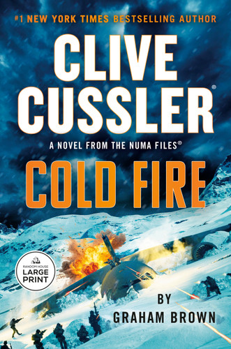 Clive Cussler Cold Fire (The NUMA Files) book cover by Graham Brown