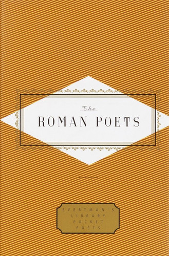 The Roman Poets (Everyman's Library Pocket Poets Series) book cover by 