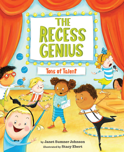 The Recess Genius 2: Tons of Talent (The Recess Genius) book cover by Janet Sumner Johnson