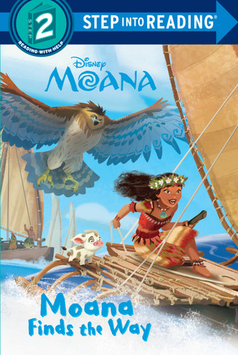Moana Finds the Way (Disney Moana) (Step into Reading, Step 2) book cover by RH Disney