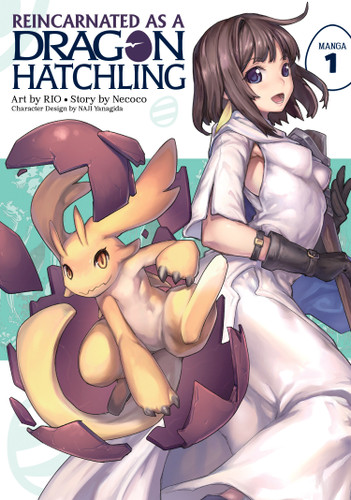 Reincarnated as a Dragon Hatchling (Manga) Vol. 1 (Reincarnated as a Dragon Hatchling (Manga)) book cover by Necoco