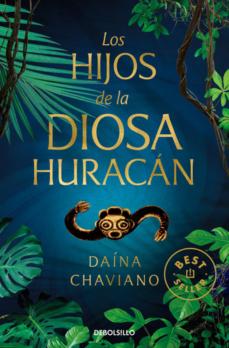Los hijos de la Diosa Huracán / Goddess Hurricane's Children book cover by Daína Chaviano