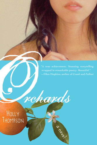 Orchards book cover by Holly Thompson