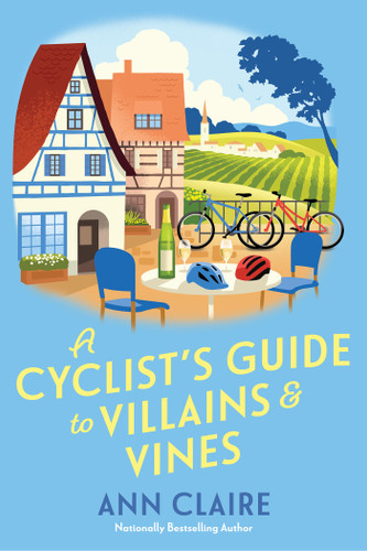 A Cyclist’s Guide to Villains & Vines book cover by Ann Claire