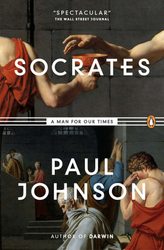 Socrates: A Man for Our Times book cover by Paul Johnson