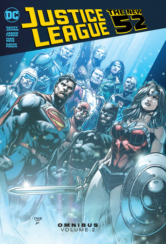 Justice League: The New 52 Omnibus Vol. 2 book cover by Geoff Johns