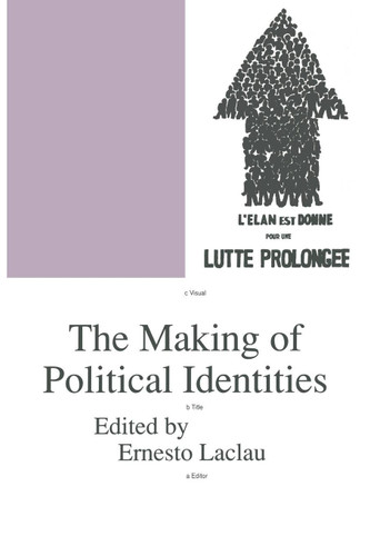 The Making of Political Identities (Phronesis Series) book cover by 