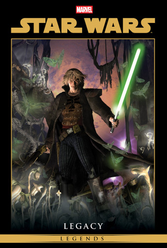 Star Wars Legends: Legacy Omnibus Vol. 1 Jan Duursema Cover book cover by John Ostrander, Jan Duursema