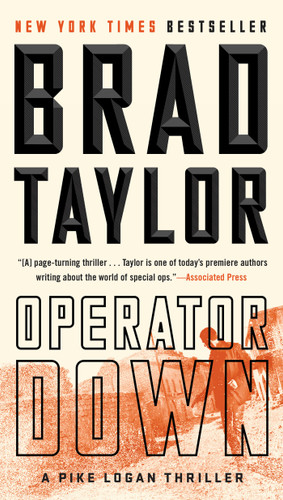 Operator Down (A Pike Logan Thriller) book cover by Brad Taylor