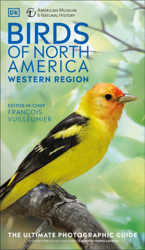 AMNH Birds of North America Western (DK North American Bird Guides) book cover by DK