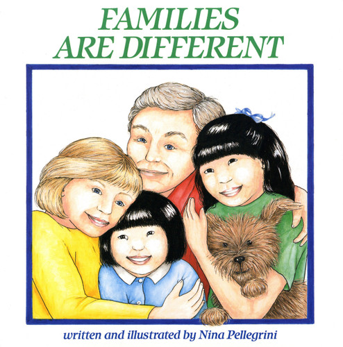 Families Are Different book cover by Nina Pellegrini